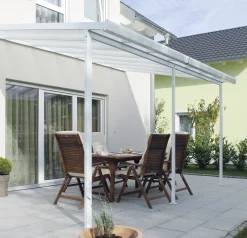 Gutta Terrassenüberdachung Basic 426x306cm weiß
