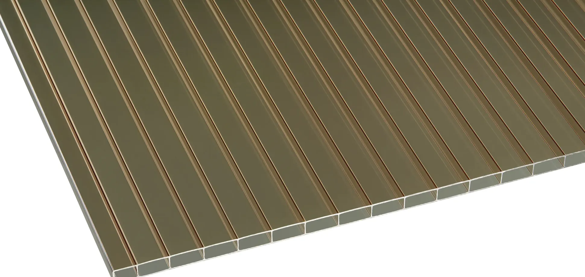 Gutta Premium Terrassendach 410,2 x 406 cm anthrazit Acryl bronce 16 mm