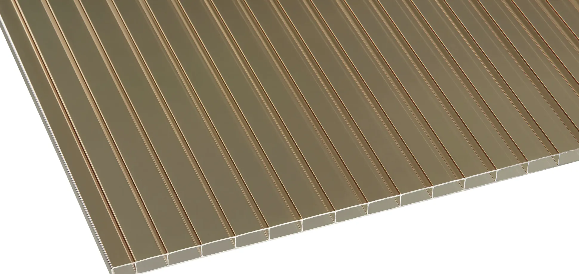 Gutta Premium Terrassendach 410,2 x 406 cm anthrazit Acryl bronce 16 mm