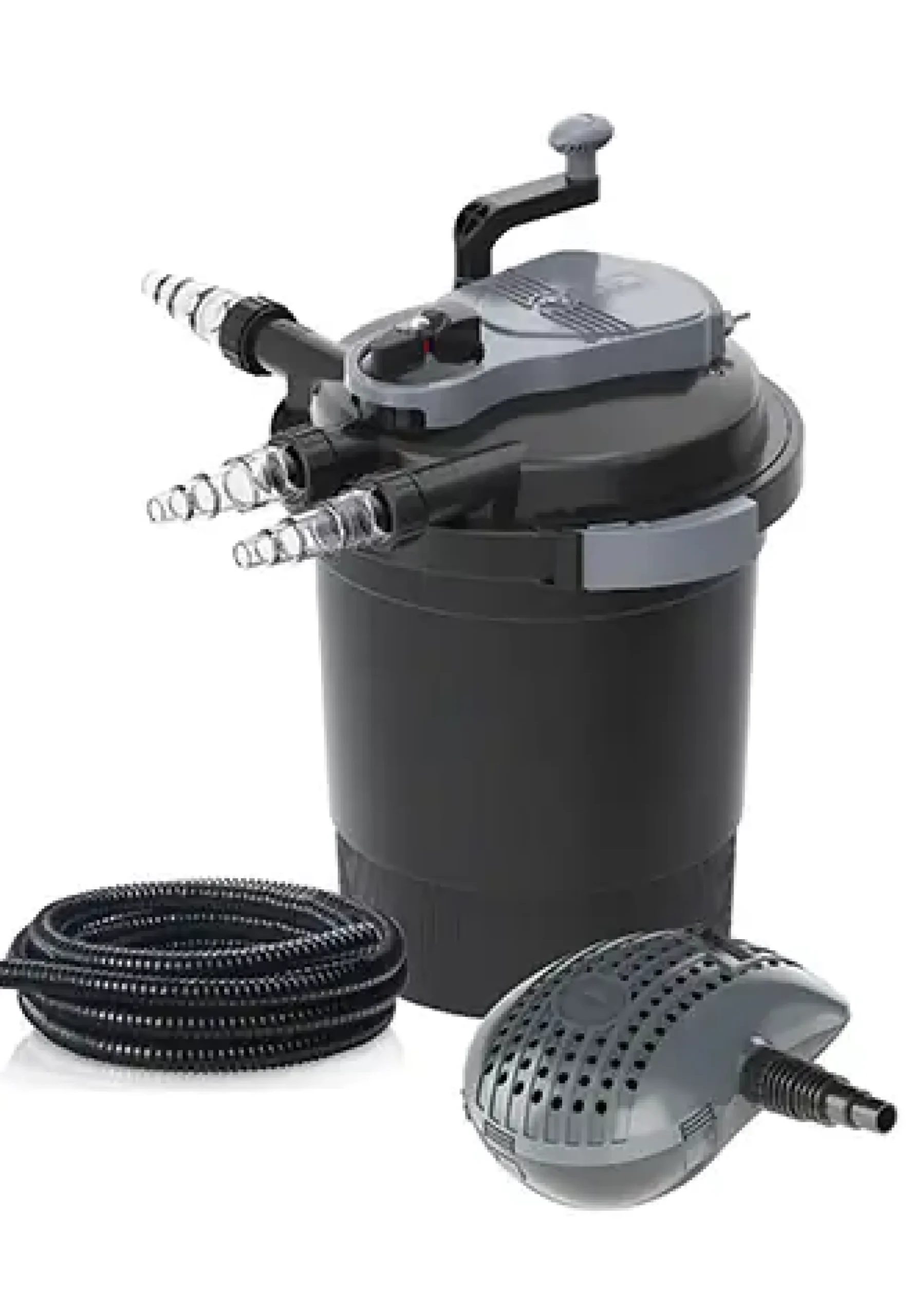 Heissner Druckfilter-Set FPU 10000 mit UVC-Klärer für Teiche bis 10.000 l