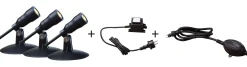 Heissner SMART LIGHT Starter-Set 3 Spots + Dämmerungssensor + Transformator