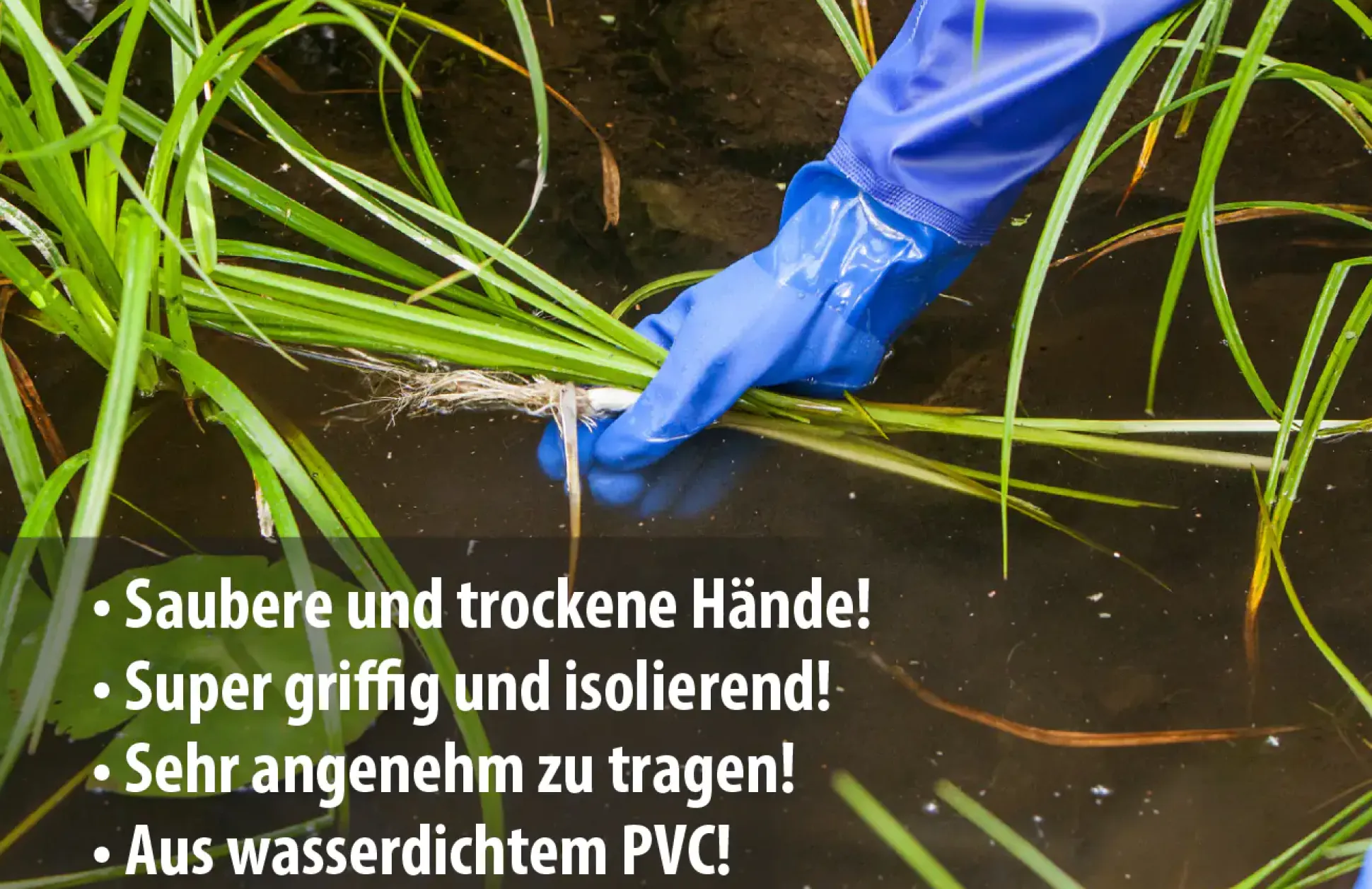 Heissner Teichhandschuh Größe L/XL