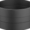 HS Terra Erweiterungsring Pro Cera Aufbauhöhe 40 mm schwarz 5 Stück
