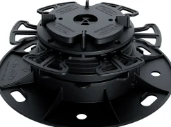 HS Terra Terrassenfuß Pro Cera S Aufbauhöhe 50,3 - 65,8 mm schwarz