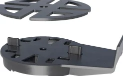 HS Terra Trittschallscheibe Elasto Ø 90 x 2,5 mm schwarz 10 Stück