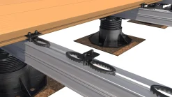 HSI Terra Deckclip mit Klemmplatte inkl. Schrauben für Terrassendiele - 100 Stück
