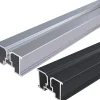 HSI Terra Systec Aluminium-Schiene pressblank 2 m