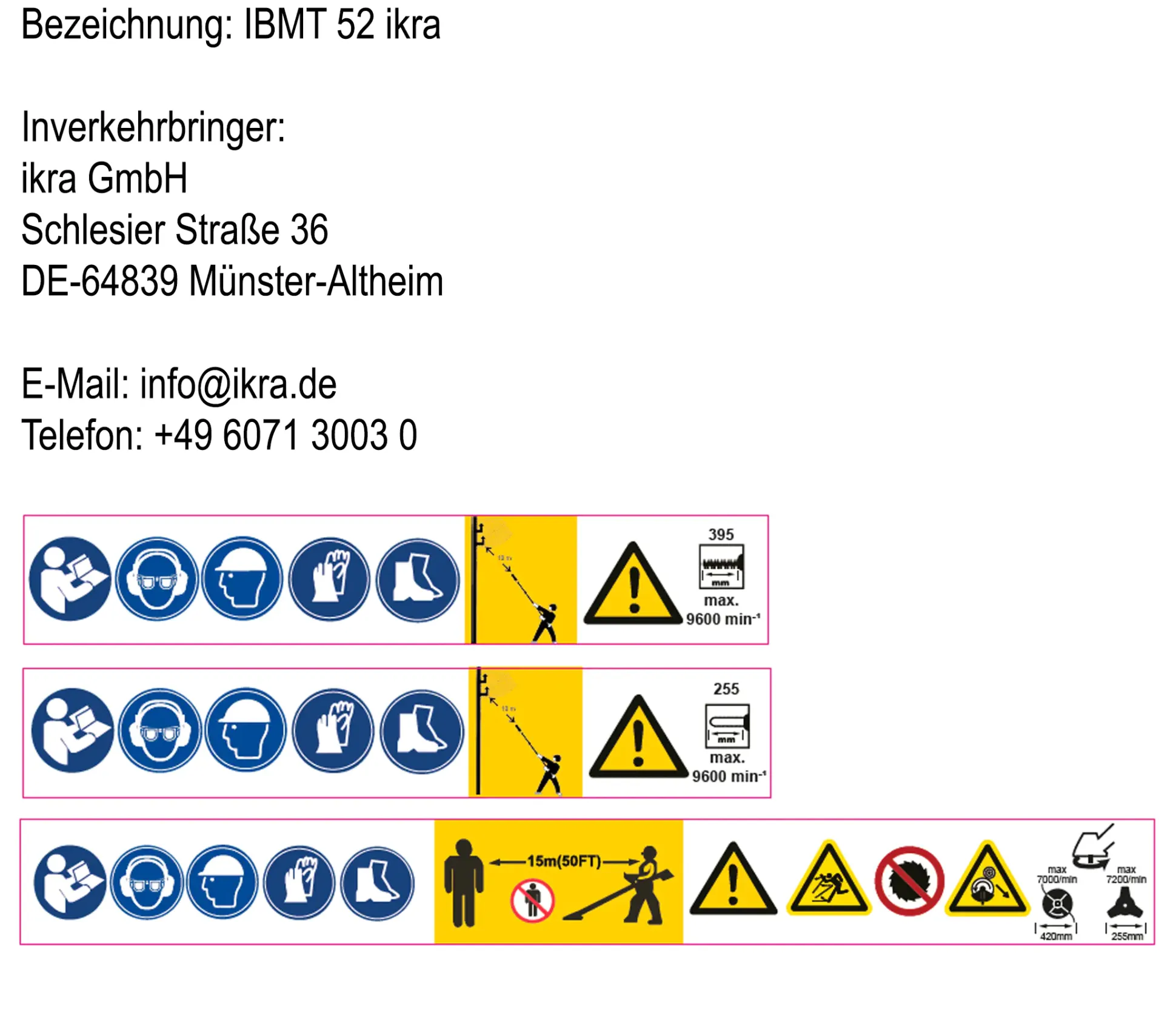 Ikra Benzin Multitool IBMT 52