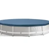Intex Abdeckplane für Frame-Pool Ø 366 cm blau