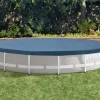 Intex Abdeckplane für Frame-Pool Ø 457 cm blau