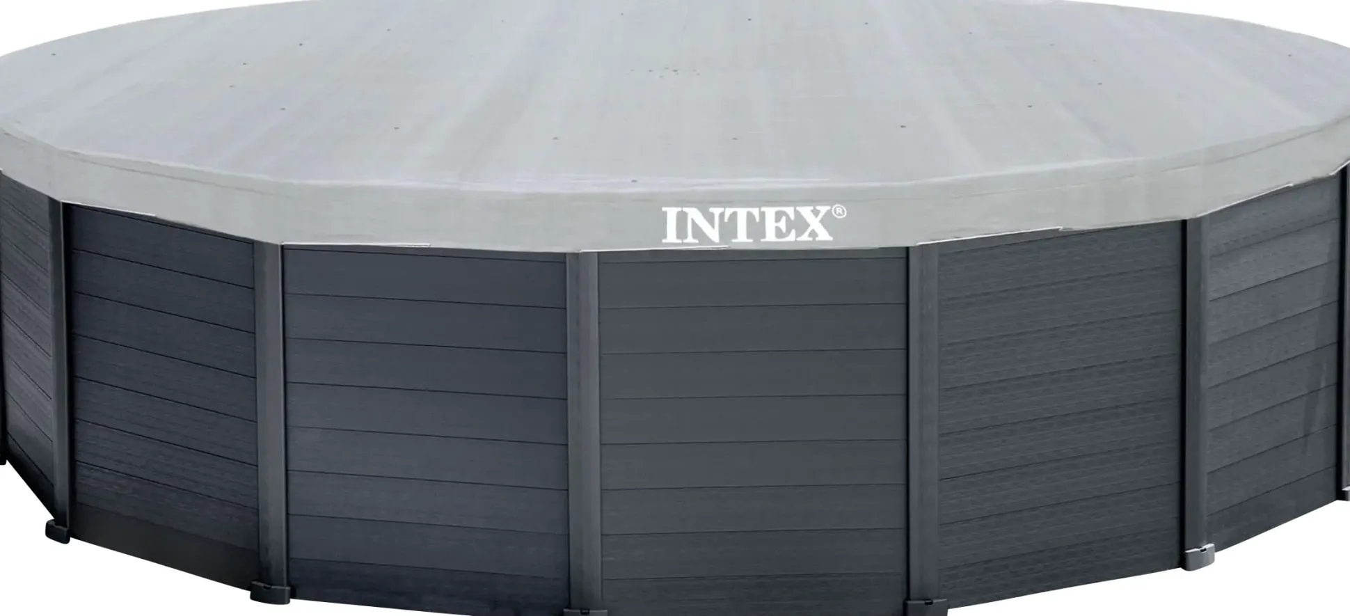 Intex Frame Pool Set Graphit Ø 478 x 124 cm