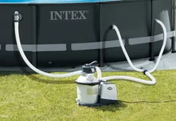 Intex Schwimmbadschlauch Verschraubung 2" IG, Länge 150 cm, weiß