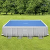 Intex Solarabdeckplane 400 x 200 cm , blau