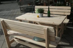 iWerk Massivholzgarnitur Kiefer natur 3-teilig