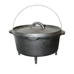 Jim Beam Koch Set gusseisern 9-teilig, in Holztruhe