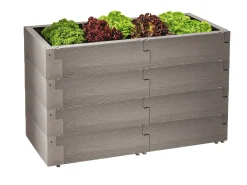 Juwel Hochbeet Timber 4er-Set 130 x 60 x 80 cm