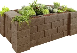 Kann Hochbeet-Set 6 Garten 230 x 150 x 85 cm braun