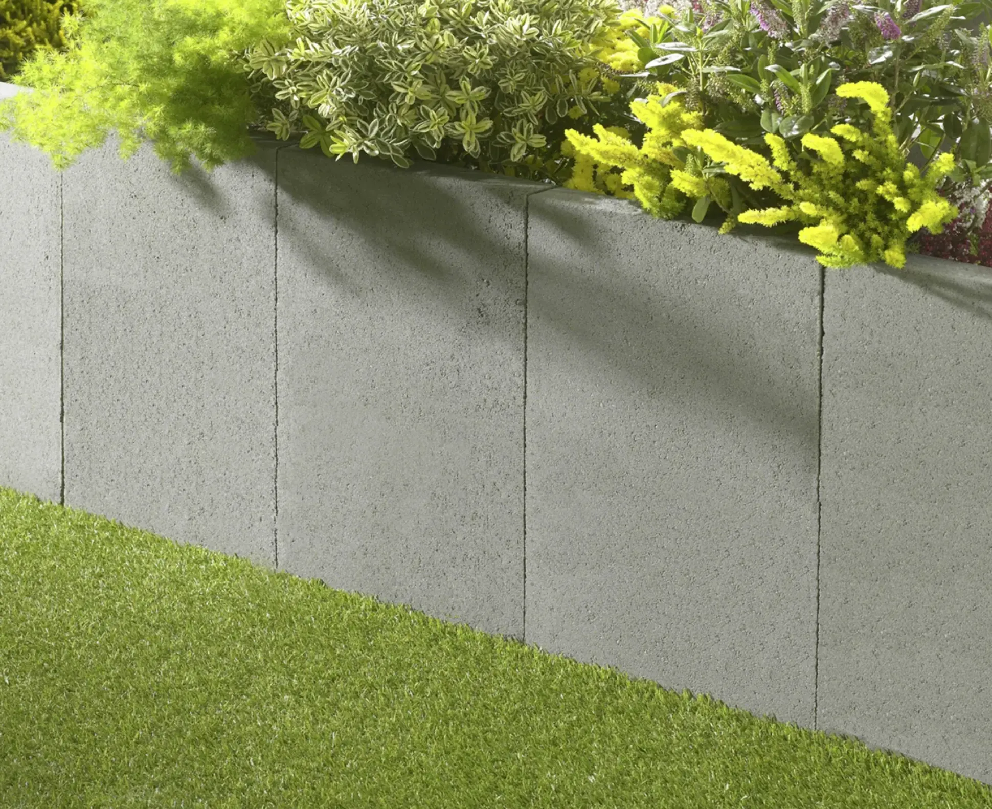 Kann L-Stein 80 x 40 x 40 cm grau