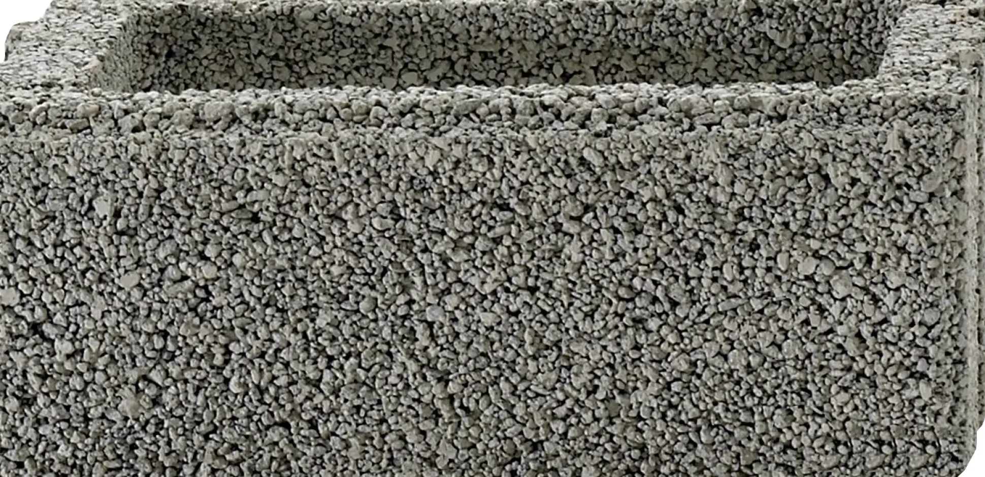 Kann Mauerstein Garten 50 x 25 x 20 cm grau