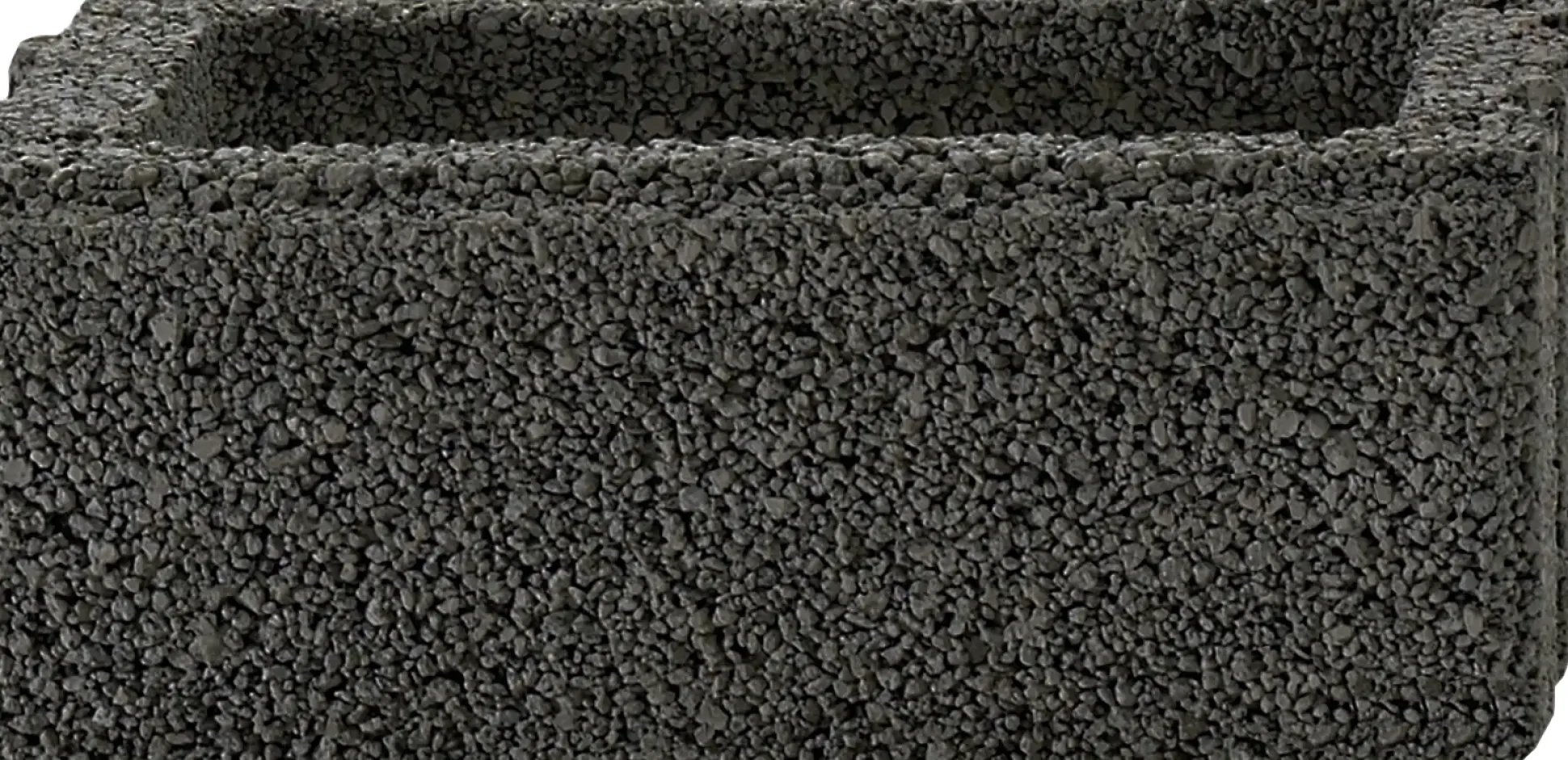 Kann Mauerstein Garten 50 x 25 x 20 cm anthrazit