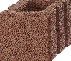 Kann Mauerstein Garten 25 x 25 x 20 cm braun