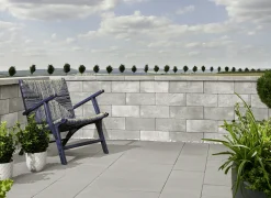 Kann Mauerstein Lindeza 40 x 20 x 15 cm grau-alpin