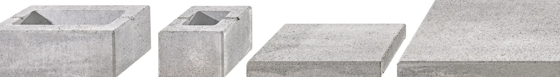 Kann Mauerstein Lindeza 40 x 20 x 15 cm grau-alpin