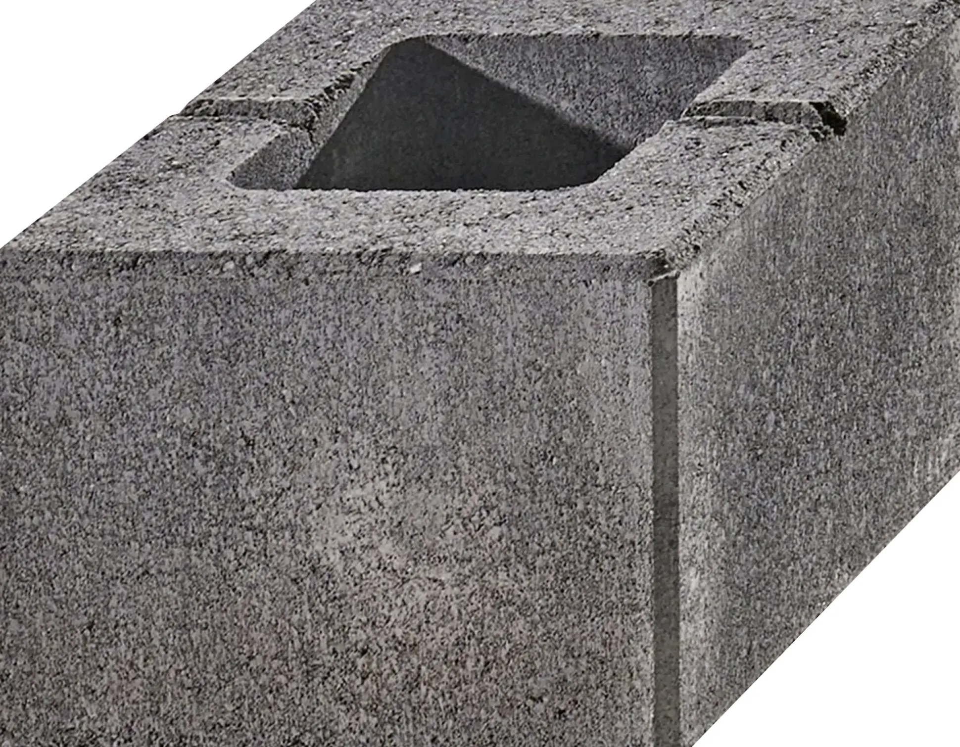 Kann Mauerstein Lindeza 20 x 20 x 15 cm vulkan-anthrazit
