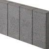 Kann Palisade Rechteck 50 x 25 x 6 cm anthrazit