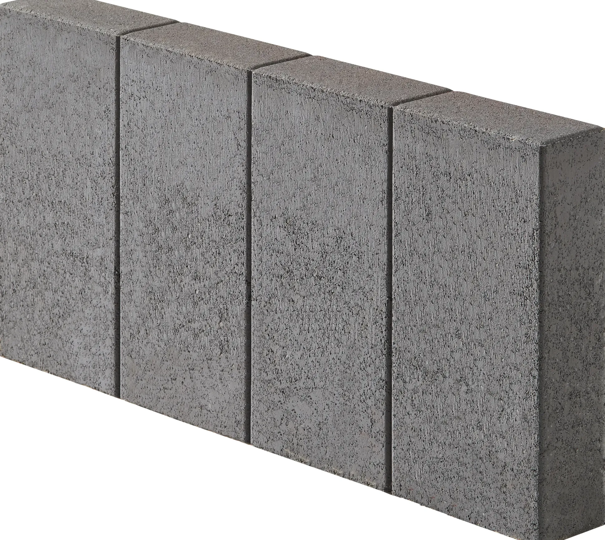 Kann Palisade Rechteck 50 x 25 x 6 cm anthrazit