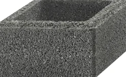 Kann Pfeilerstein Garten 37,5 x 37,5 x 20 cm anthrazit