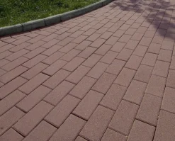 Kann Pflasterstein Rechteckpflaster 20 x 10 x 8 cm rot