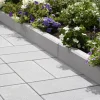Kann Randstein Vero 100 x 25 x 6 cm silbergrau