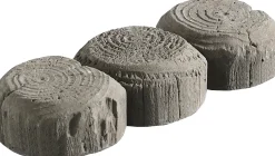 Kann Rasenkante Antik 25,7 x 10 x 4 cm braun