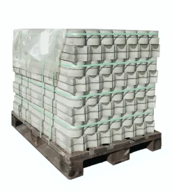 Kann Rasenkante Mini 24 x 10 x 4,5 cm grau 560 St. Palettenabnahme