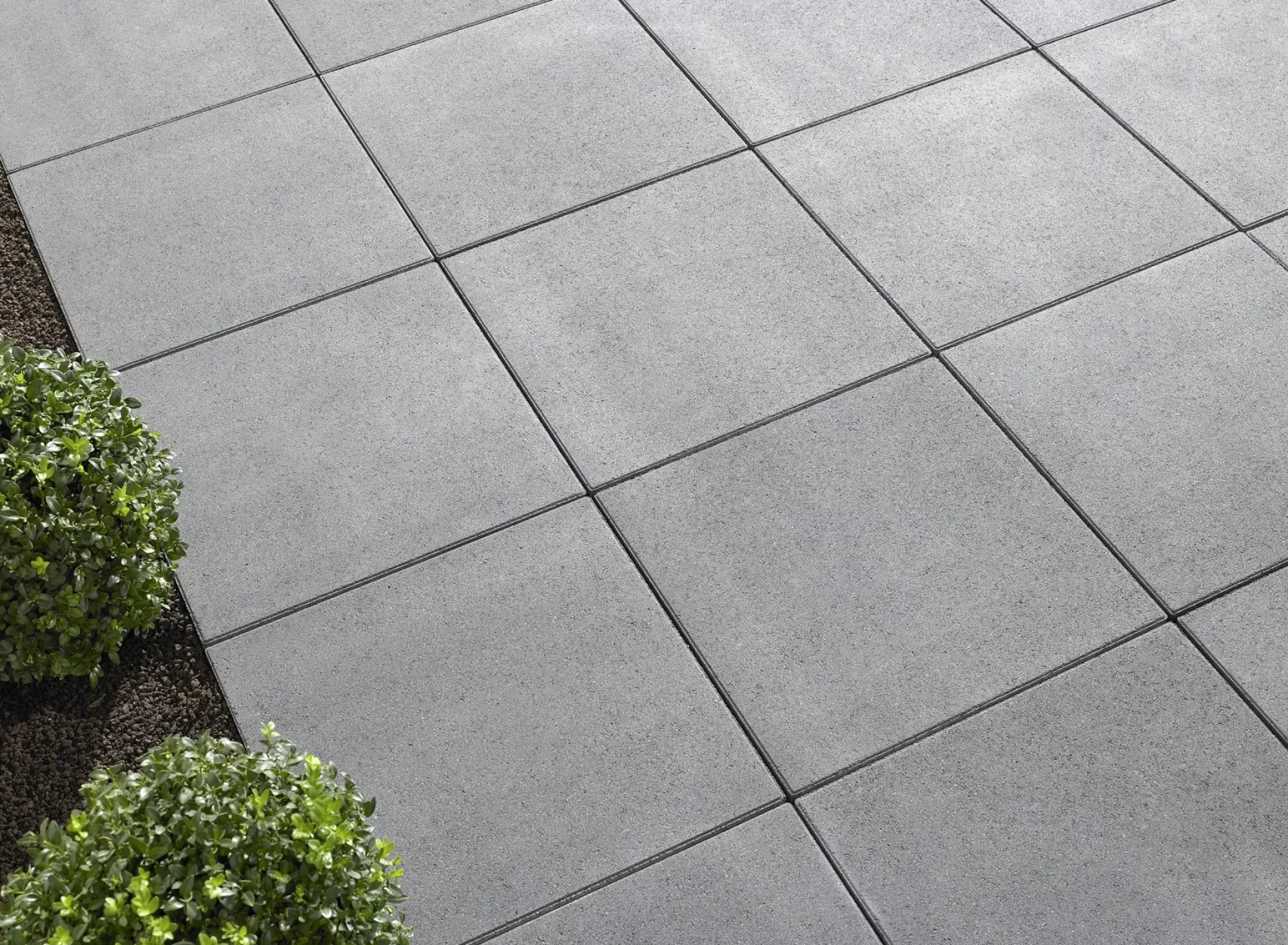 Kann Terrassenplatte Beton 50 x 50 x 5 cm betongrau