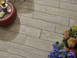 Kann Terrassenplatte Rayon 80 x 20 x 7,5 cm sienna-nuanciert