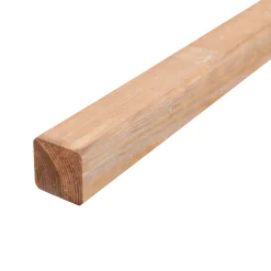 Kantholzpfosten 200 cm 70 x 70 mm kesseldruckimprägniert braun