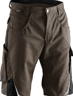 Kübler kurze Arbeitshose braun/schwarz