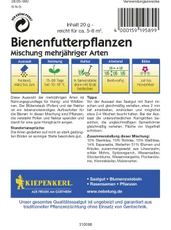 Kiepenkerl Bienenfutterpflanze mehrjährig Inhalt: 5 - 8 m²