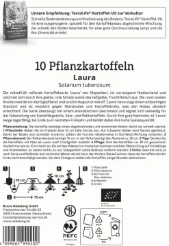 Kiepenkerl Bio Pflanzkartoffel Laura 10 Stück