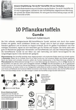 Kiepenkerl Bio Pflanzkartoffel Gunda 10 Stück