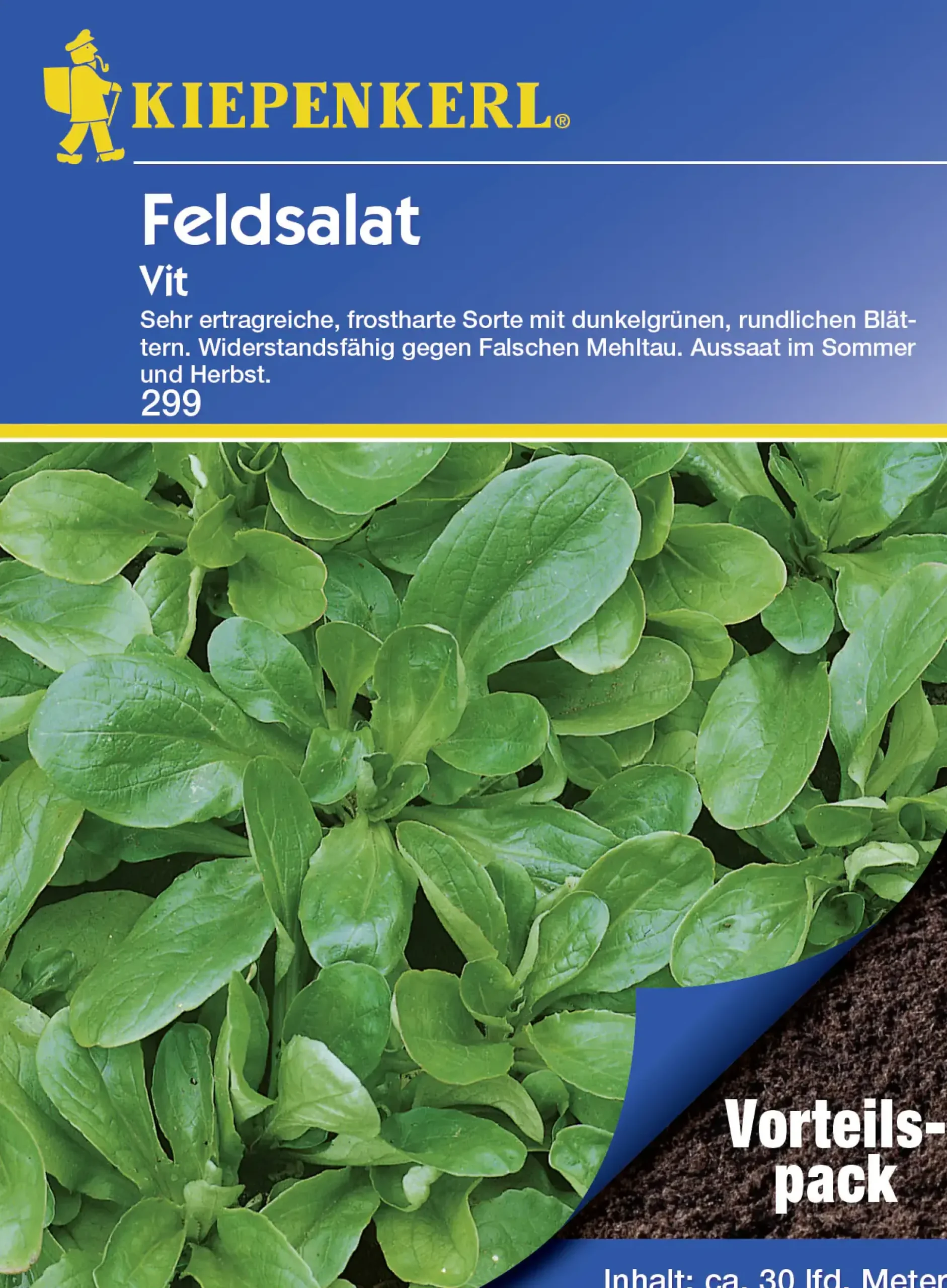 Kiepenkerl Feldsalat Vit Vorteilspack ca. 30 lfd. Meter