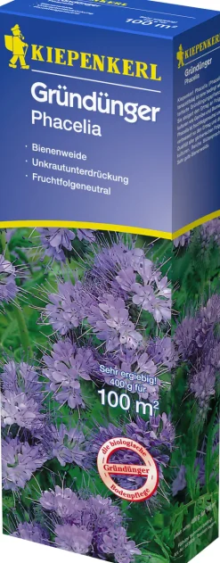 Kiepenkerl Gründünger Phacelia Phacelia tanacetifolia, Inhalt: 400 g