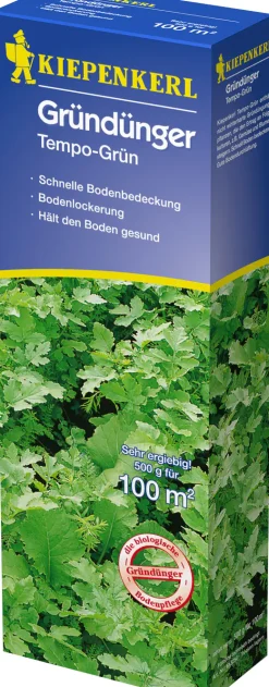 Kiepenkerl Gründünger Tempo Grün ca. 100 qm
