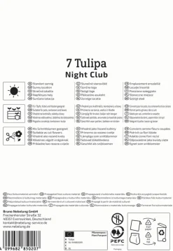 Kiepenkerl Herbstblumenzwiebel Mehrblütige Tulpe Night Club 7 Stück