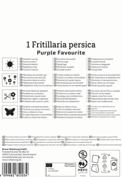 Kiepenkerl Herbstblumenzwiebel Profi-Line Persische Kaiserkrone Purple Favourite 1 Stück