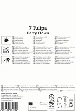Kiepenkerl Herbstblumenzwiebel Profi-Line Tulpe Party Clown 7 Stück