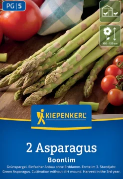 Kiepenkerl Pflanzgut Grünspargel Boonlim Asparagus officinalis 1 Stück