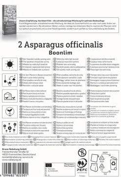 Kiepenkerl Pflanzgut Grünspargel Boonlim Asparagus officinalis 1 Stück